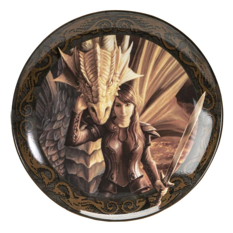 Anne Stokes Plates 4-Pack Warrior Maidens