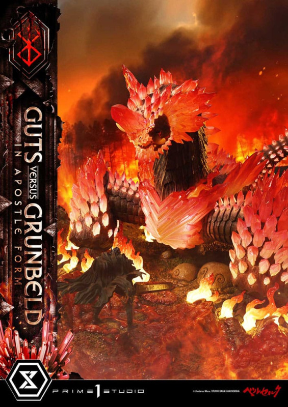 Berserk Ultimate Diorama Masterline Series Statue Berserk Guts vs. Grunbeld in Apostle Form 58 cm 13