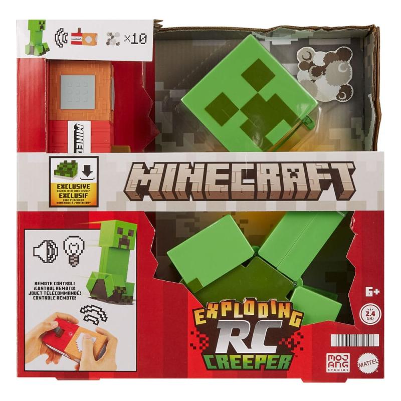 Minecraft Figure Exploding RC Creeper 25 cm