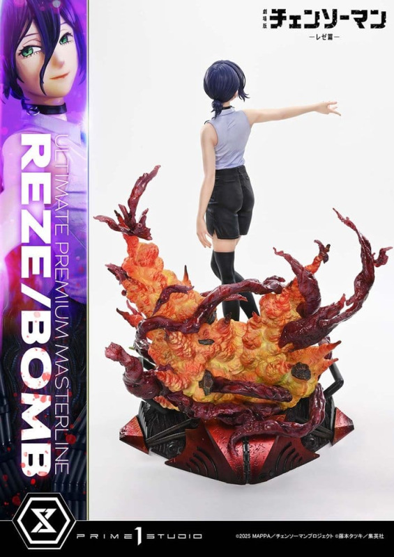 Chainsaw Man Ultimate Premium Masterline Series Statue 1/4 The Movie: Reze Arc REZE/BOMB 56 cm 7