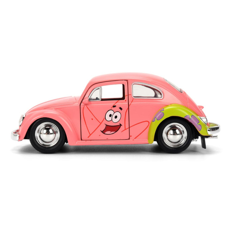 Spongebob Squarepants Diecast Model 1/32 1959 VW Beetle Patrick 4
