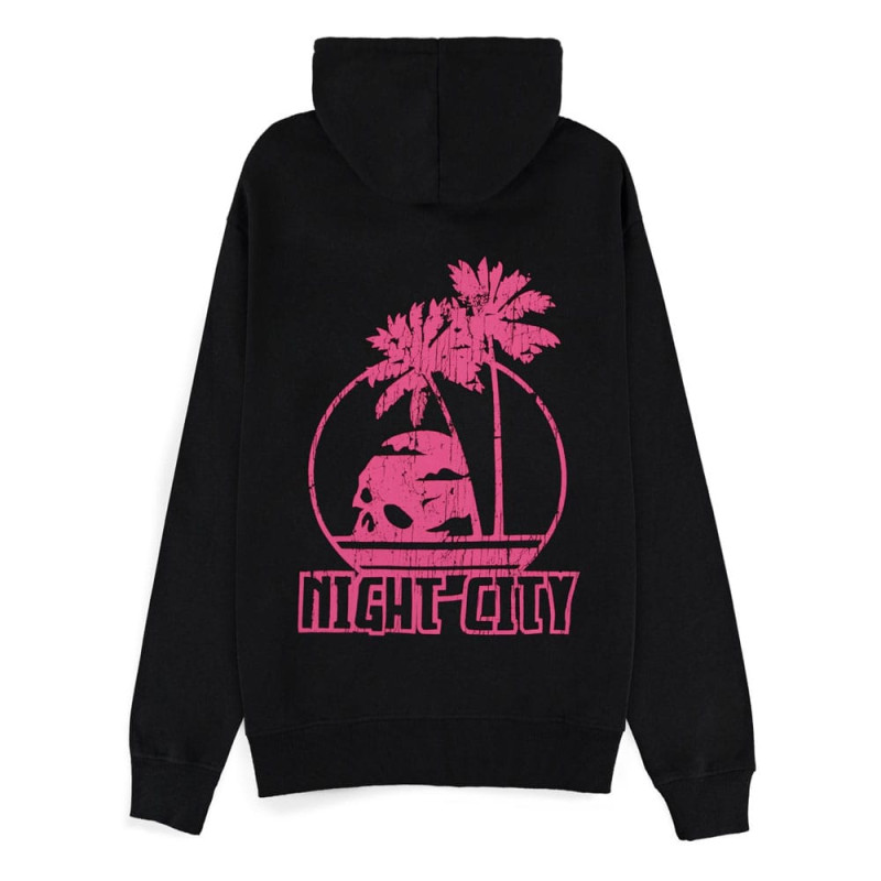 Cyberpunk 2077 Zipper Hoodie Night City
