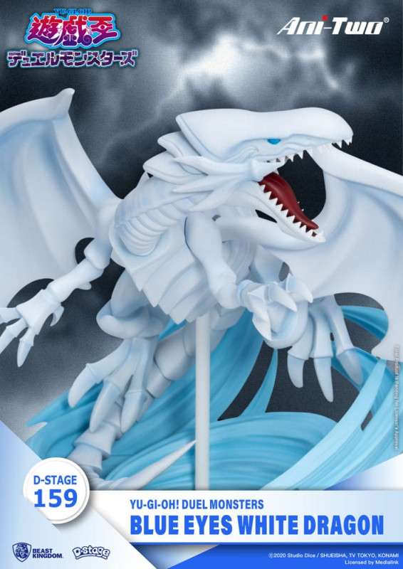 Yu-Gi-Oh! Duel Monsters D-Stage PVC Diorama Blue Eyes White Dragon 15 cm 2