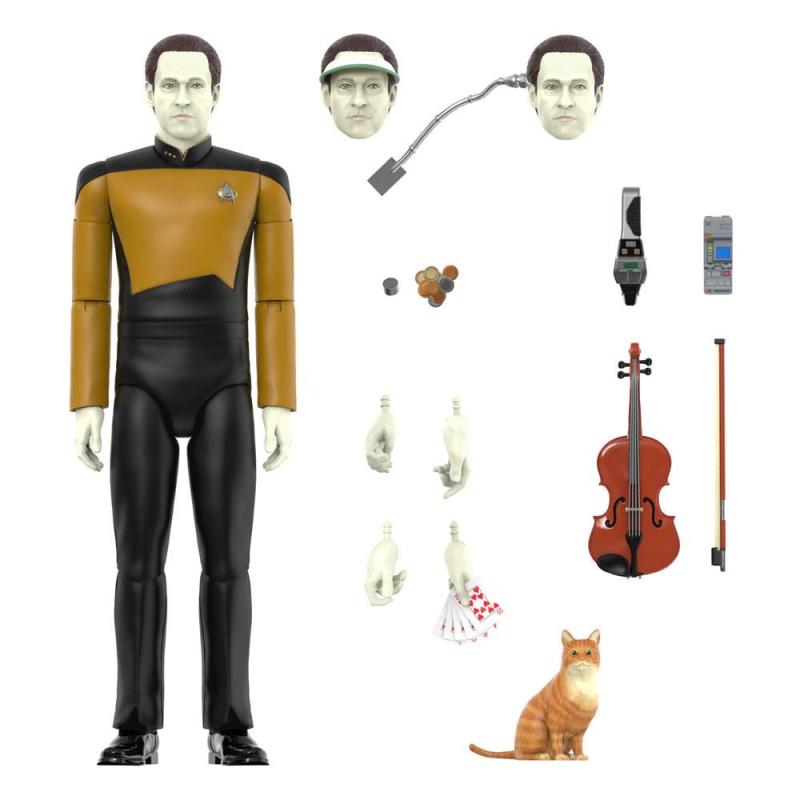 Star Trek The Next Generation: Lieutenant Commander Data 18 cm Action Figure - Super7