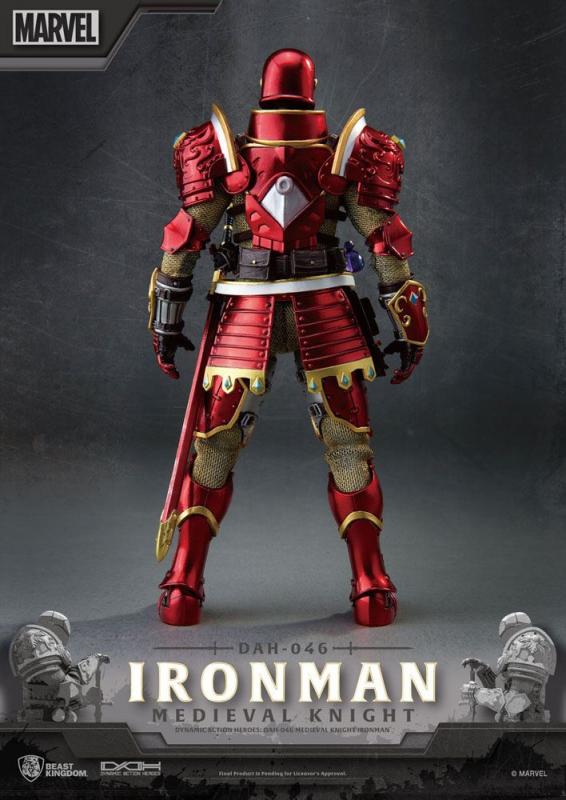 Marvel: Medieval Knight Iron Man 1/9 Action Figure - Beast Kingdom Toys