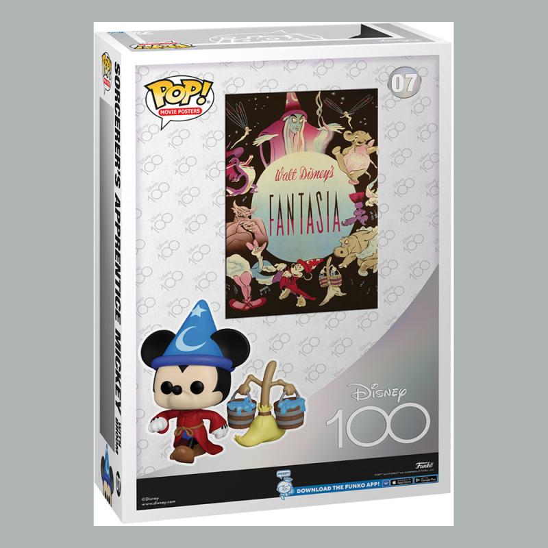 Disney's 100th Anniversary POP! Movie Poster & Figure Fantasia 9 cm