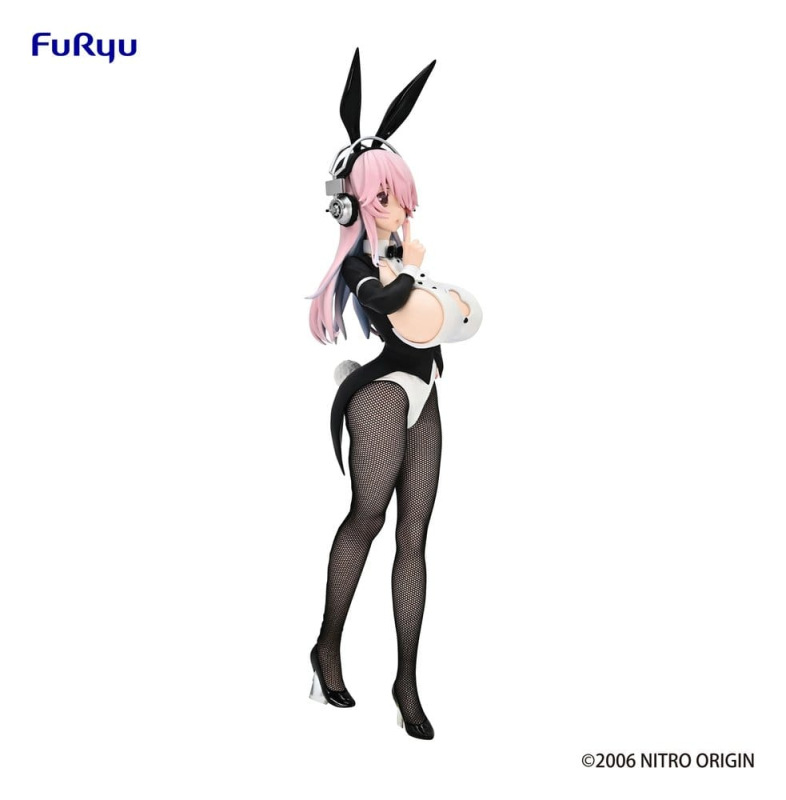 Super Sonico BiCute Bunnies PVC Figure Newly Drawn Costume Tailcoat Ver. 30 cm 3