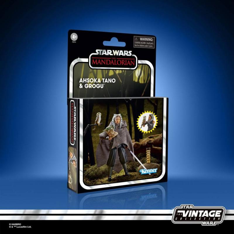Star Wars The Mandalorian: Ahsoka Tano & Grogu 10 cm Action Figure 2022 - Hasbro