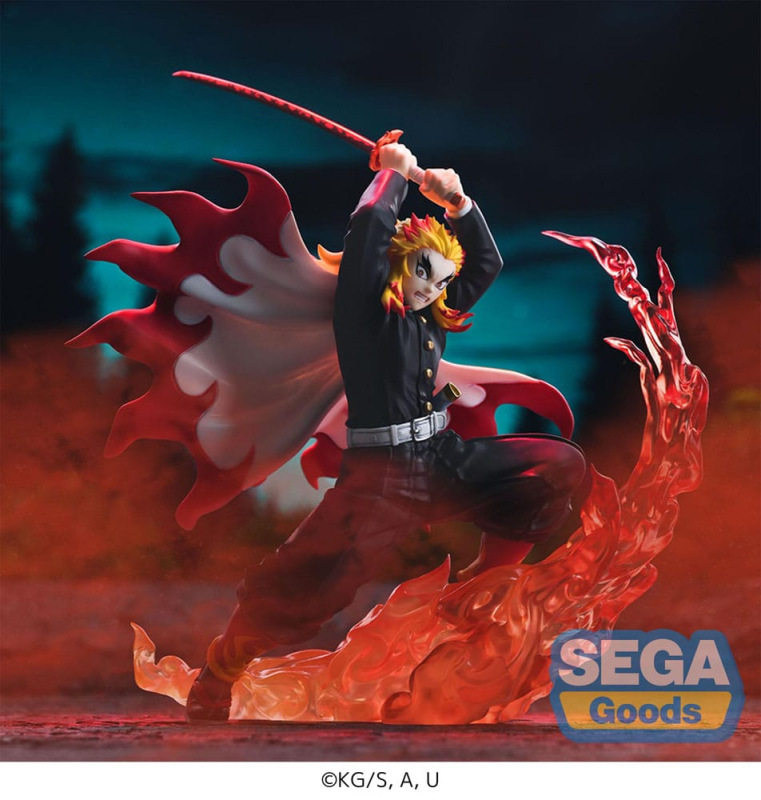 Demon Slayer: Kimetsu no Yaiba Xross Link Anime PVC Statue Kyojuro Rengoku 15 cm 1