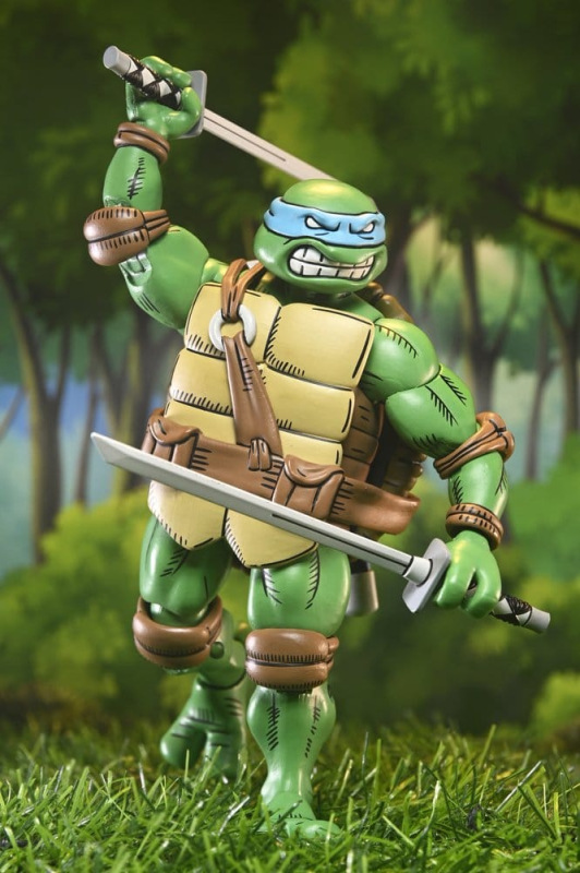 Teenage Mutant Ninja Turtles x Usagi Yojimbo Ultimate Action Figure Leonardo 18 cm 7