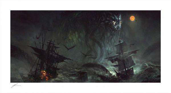 Cthulhu II 46 x 84 cm Art Print by Richard Luong - Sideshow Collectibles
