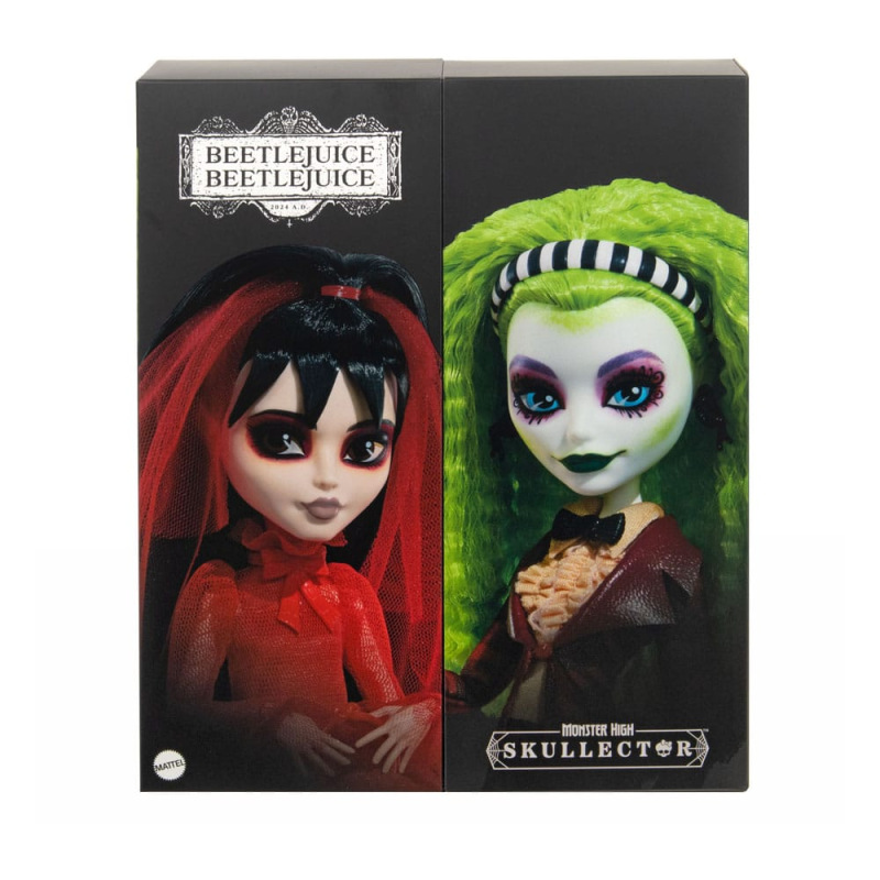 Beetlejuice Beetlejuice Monster High Skullector Doll 2-Pack Betelgeuse & Lydia 25 cm 1
