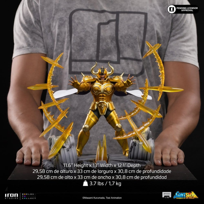 Saint Seiya Art Scale Statue 1/10 Taurus Aldebaran 30 cm 13