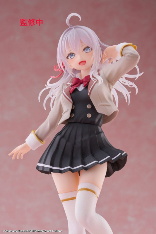 Alya Sometimes Hides Her Feelings in Russian Coreful PVC Statue Alya School Uniform Ver. 18 cm 7