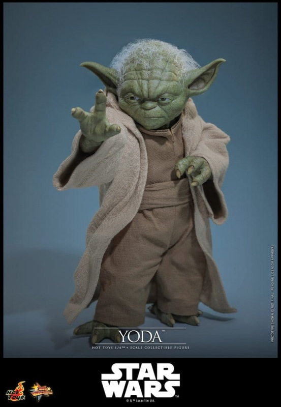Star Wars: Revenge of the Sith Movie Masterpiece Action Figure 1/6 Yoda 14 cm 6