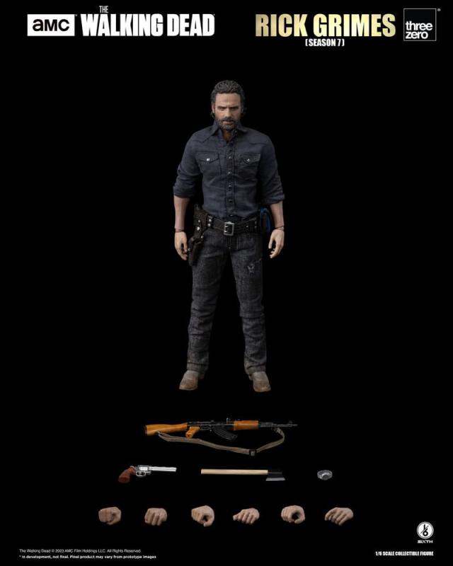 The Walking Dead: Rick Grimes 1/6 Action Figure - ThreeZero
