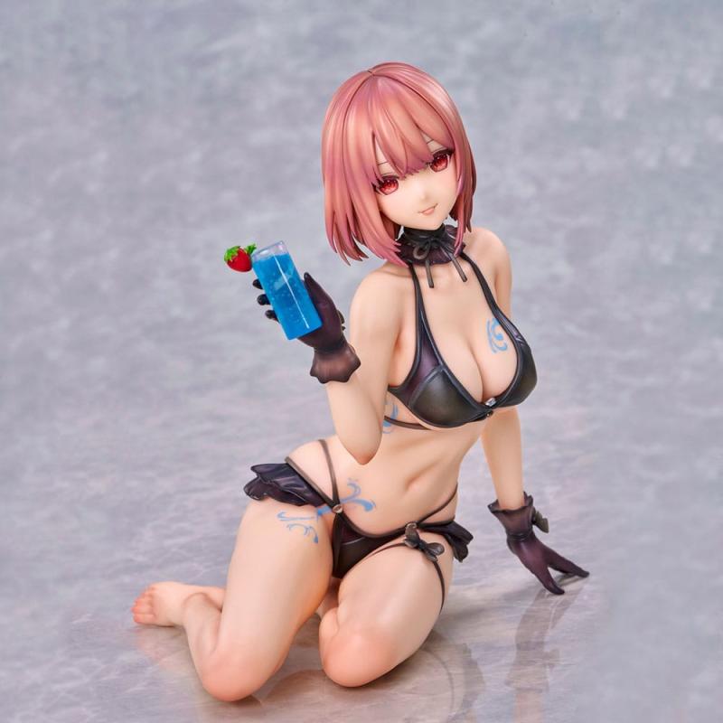 Original Character PVC Statue necömi Illustration One more drink for the vacation 13 cm