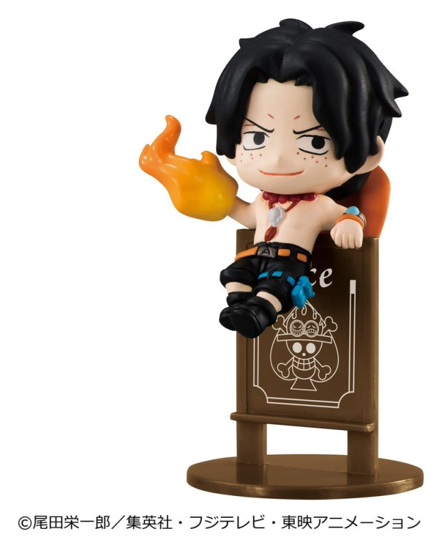 One Piece Ochatomo series Mini Figures Pirates Party 4 cm Blind Box Display (8) (Repeat) 6