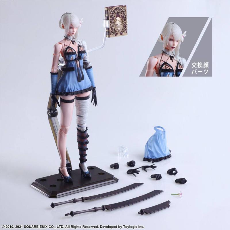 Nier Replicant ver.1.22474487139... Play Arts Kai Action Figure Kainé 26 cm