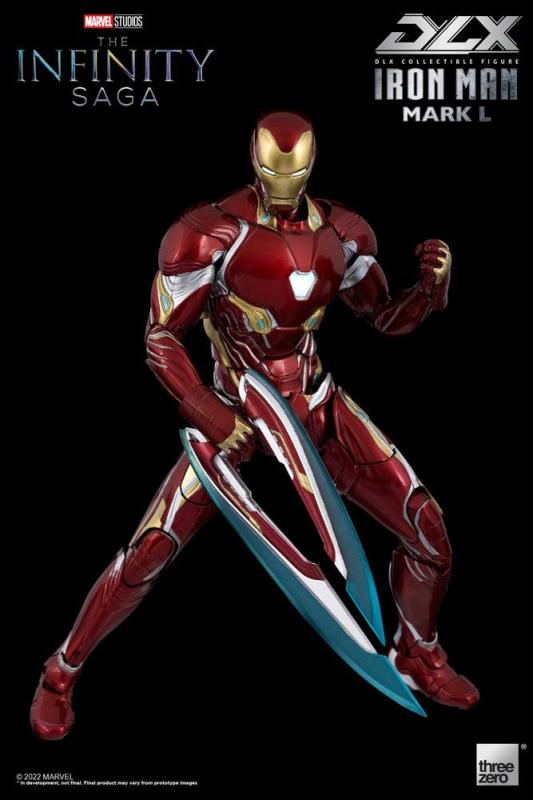 Infinity Saga: Iron Man Mark 50 1/12 DLX Action Figure - ThreeZero