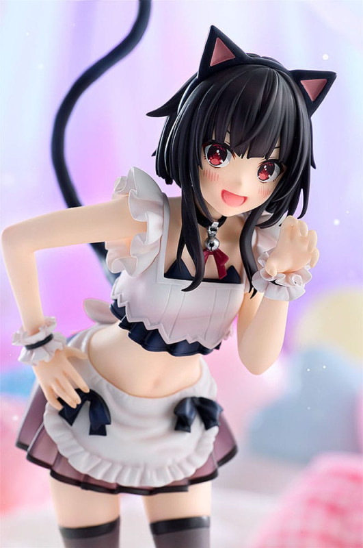 Konosuba God's blessing on this wonderful world! PVC Statue Megumin: Light Novel Catgirl Maid Ver. 1 2