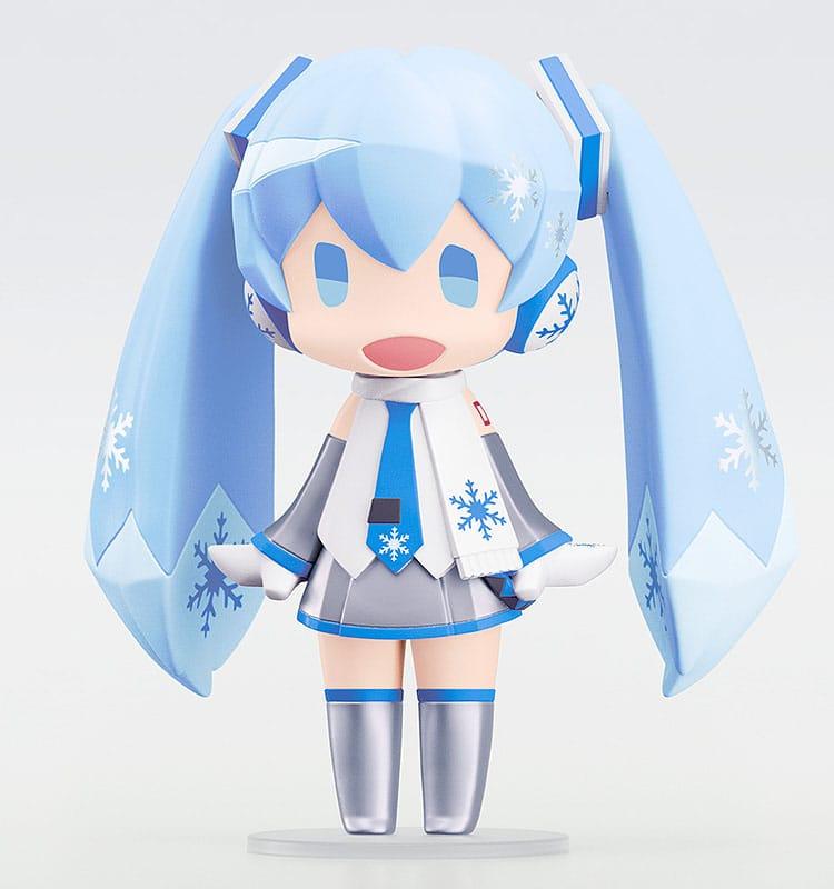 Character Vocal Series 01: Hatsune Miku HELLO! GOOD SMILE Action Figure Snow Miku 10 cm