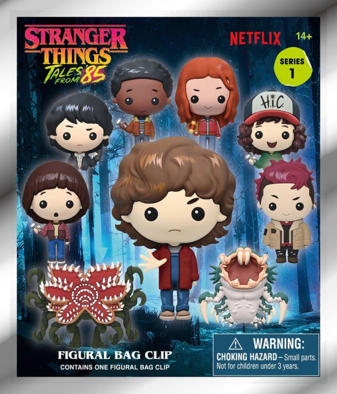 Stranger Things Tales of '85 3D PVC Bag Clips Series 1 Display (24) 2