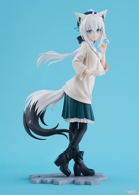 Hololive Production G.S. Collection PVC Figure 1/7 Shirakami Fubuki: Date Style - Casual Outfit Ver. 7