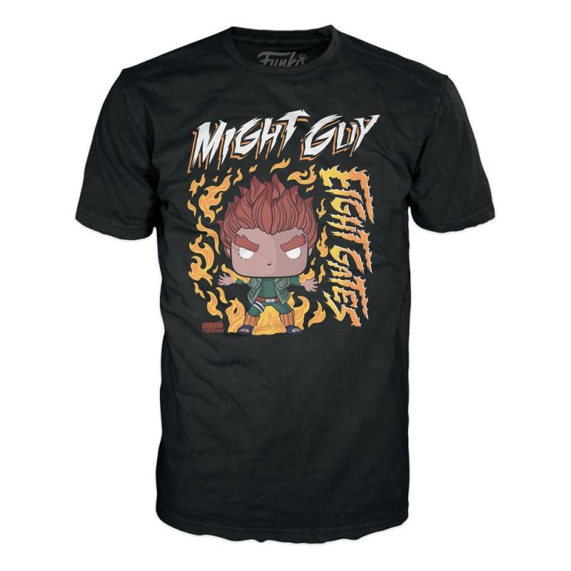 Naruto POP! Tees T-Shirt 8 Gates Guy Size L