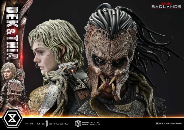 Predator Real Elite Masterline Statue 1/3 Badlands Dek & Thia 87 cm 10
