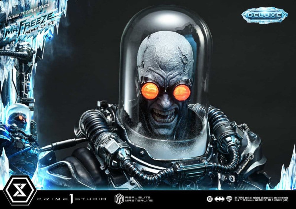 DC Comics Real Elite Masterline Series Statue 1/3 Batman (Comics) Mr. Freeze Heart of Ice (Design by 14
