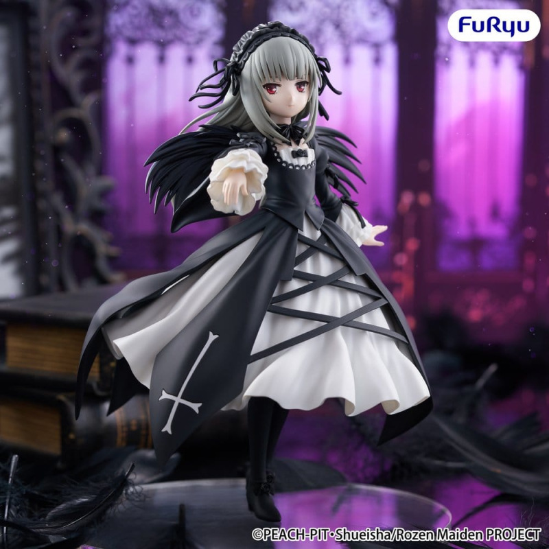 Rozen Maiden Trio-Try-iT PVC Statue Suigintou 18 cm