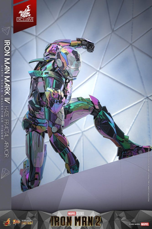 Iron Man 2 Action Figure 1/6 Iron Man Mark IV (Haze Fractal Armor) 33 cm 6