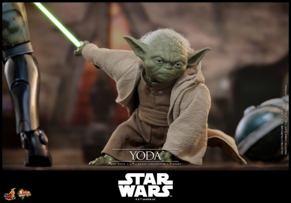 Star Wars: Revenge of the Sith Movie Masterpiece Action Figure 1/6 Yoda 14 cm 1