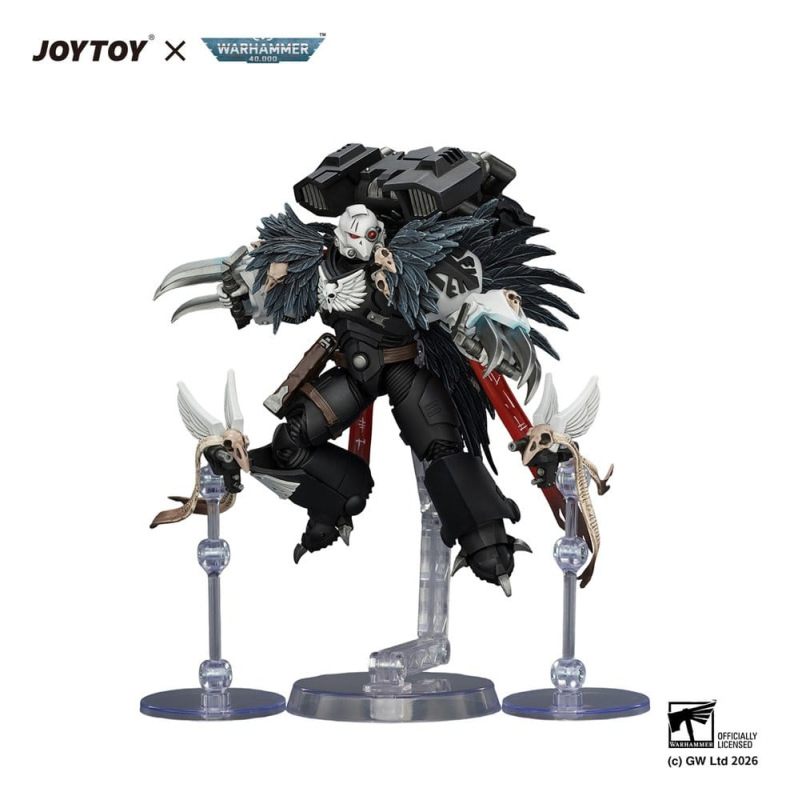 Warhammer Action Figure Raven Guard Chapter Master Aethon Shaan 13 cm 4