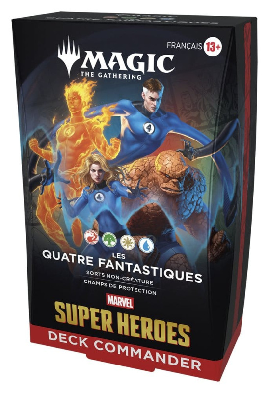 Magic the Gathering Marvel Super Heroes Commander Decks Case (4) french 9