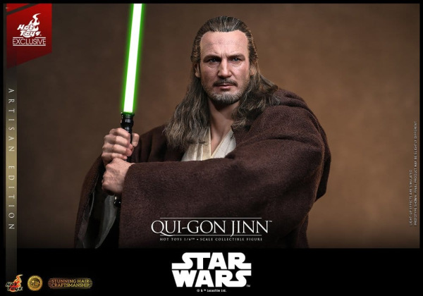 Star Wars: The Phantom Menace Movie Masterpiece Action Figure 1/6 Qui-Gon Jinn (Artisan Edition) Hot 4