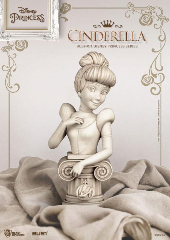 Disney Princess Series: Cindarella 15 cm PVC Bust - Beast Kingdom Toys