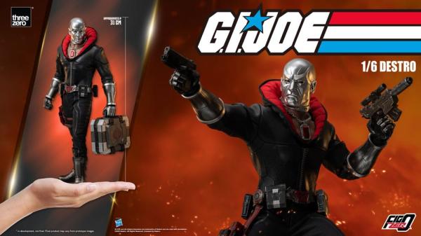 G.I. Joe: Destro 1/6 FigZero Action Figure - ThreeZero