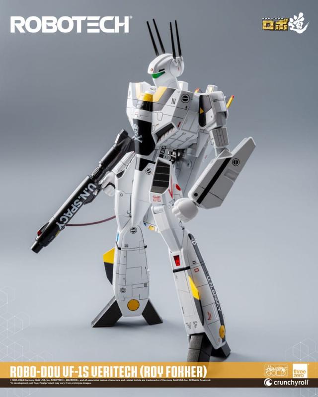 Robotech Action Figure ROBO-DOU VF-1S Veritech (Roy Fokker) 20 cm