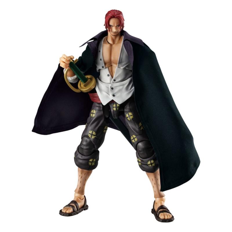 One Piece Variable Action Heroes Action Figure Red-haired Shanks Ver. 1.5 17 cm