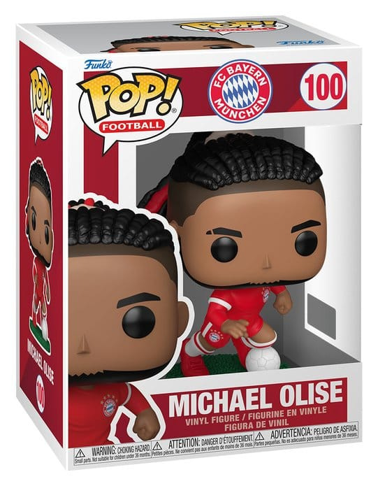 FC Bayern Munich POP! Football Vinyl Figure Michael Olise 9 cm 1