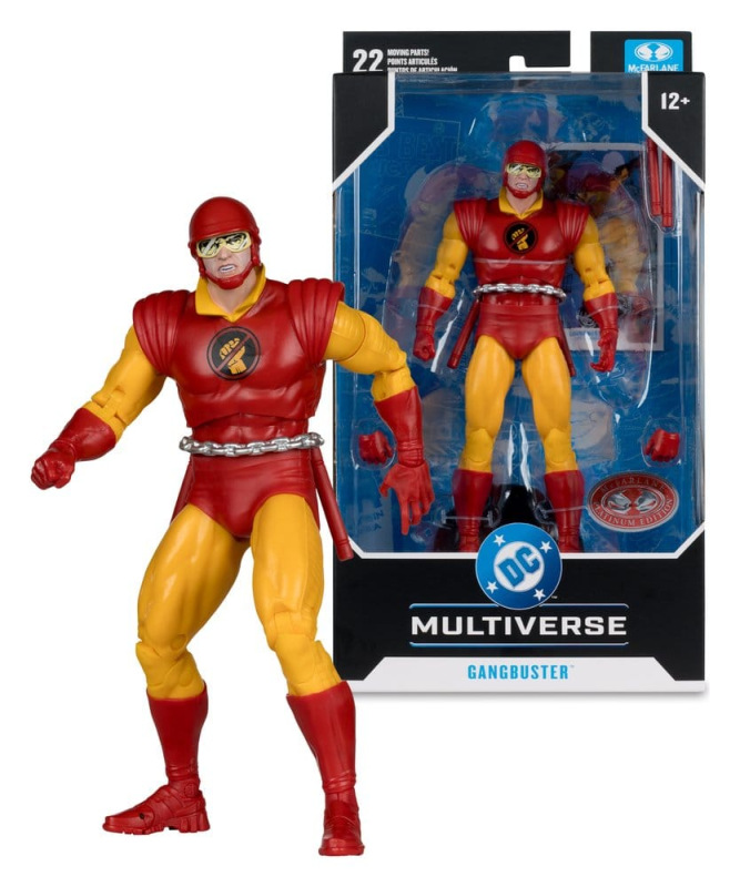 DC Multiverse Action Figure Gangbuster (DC Classic) (Red Platinum Edition) 18 cm 3