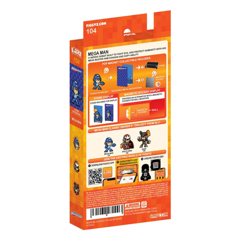 Mega Man FiGGYZ Magnet Collectible Mega Man 11 cm 2