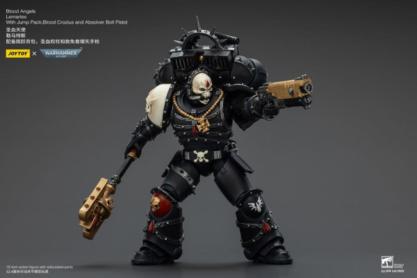 Warhammer 40,000 Action Figure Blood Angels Lemartes 12 cm 5