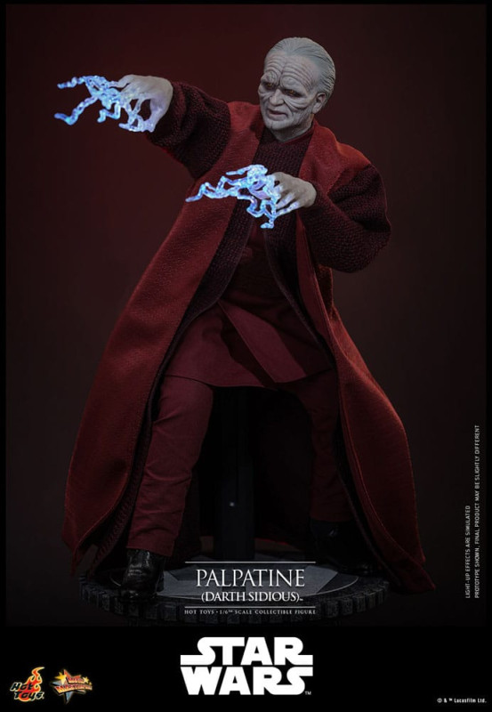 Star Wars: Episode III - Revenge of the Sith Action Figure 1/6 Palpatine (Darth Sidious) 29 cm 3