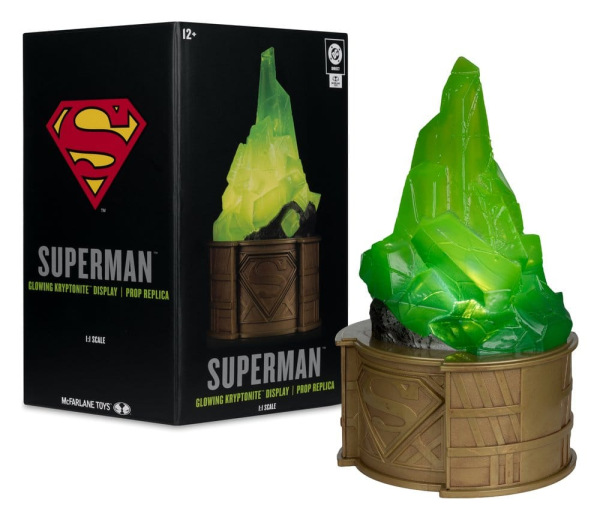 Superman DC Direct Replica 1/1 Kryptonite Display (Gold Label) 18 cm 1