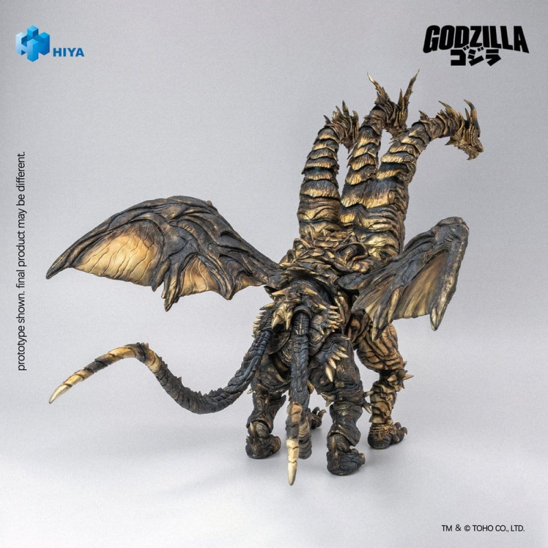 Godzilla: Final Wars (2004) Exquisite Basic Series Action Figure Keizer Ghidorah 25 cm 2