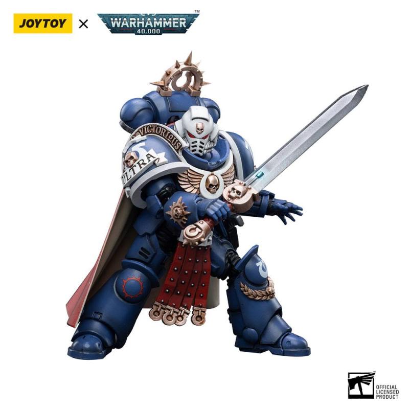 Warhammer 40k: Ultramarines Primaris Captain 1/18 Action Figure - Joy Toy (CN)