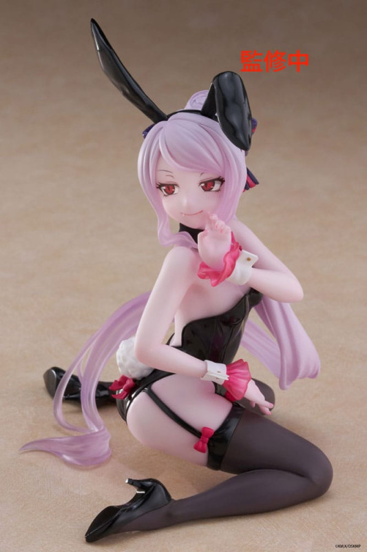Overlord PVC Statue Desktop Cute Figure Shalltear Bunny Ver. 13 cm 8